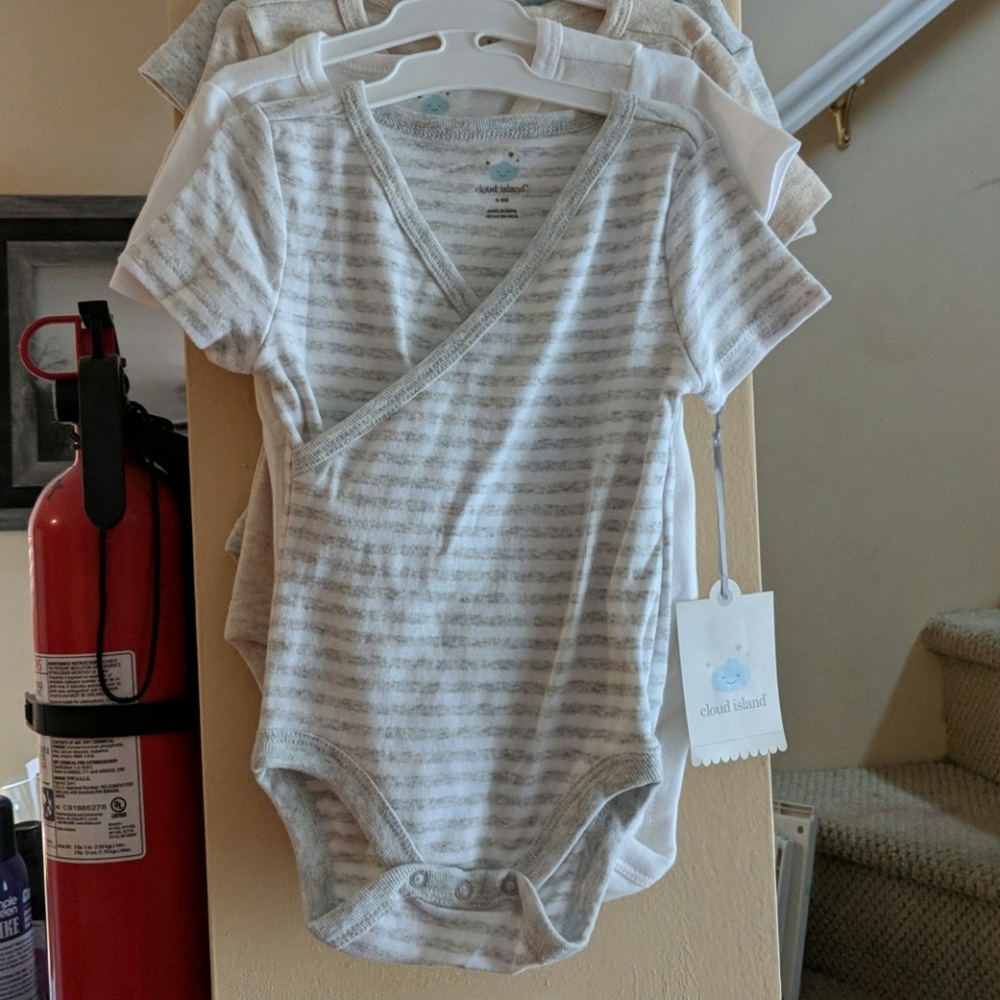 4 piece onsie set